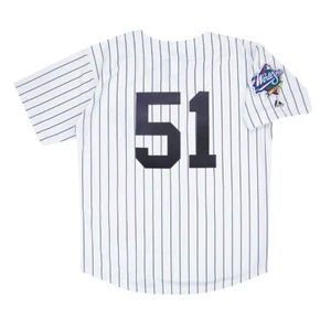 Bernie Williams 1998 New York Yankees World Series Home White Men's Jersey - Picture 1 of 4
