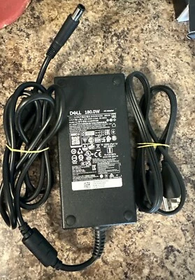 Dell/Alienware 180W 19.5v Power adapter 7.4mm Tip 3XYY8 HA180PM180 - Image 1 of 2