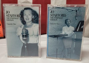 Jo Stafford Portrait Edition Cassette Tape 1 & 2 40s 50s Pop Singer - Picture 1 of 2