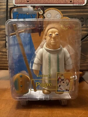 Figura de acción Mezco Family Guy The Pope Series 3 2005 nueva Foto 1 de 4