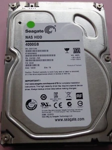 Seagate ST4000VN000 SN: Z30 PN: 1H4168-505 FW: SC43 TK 06 bis 12/2013 4TB - Bild 1 von 3