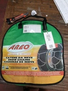 Dos Cadenas de Nieve AREO para 4x4 Grupo 111 165-14 165/75-14 185/65-14 202111 - Imagen 1 de 3