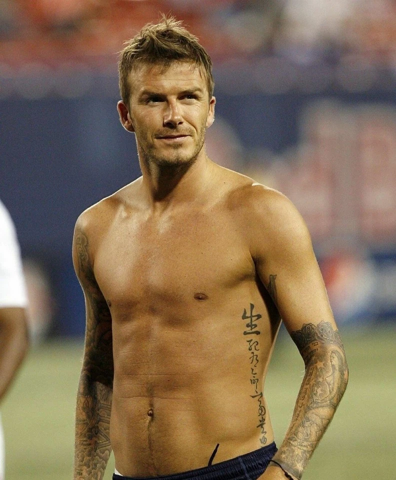 FOTO BRILLANTE DAVID BECKHAM 8X10 IMAGEN #3 Foto 1 de 1