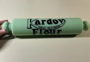 Rodillo publicitario de harina autoelevante KARDOV famoso vidrio verde jadeíta - Imagen 1 de 24