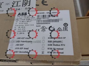 1PC ABB ACS355 new original  ACS355-03E-02A4-4  inverter  Fast delivery - Picture 1 of 8