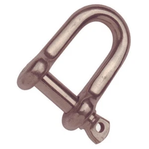 Schlüssel Stift Schäkel 10 MM Interne Länge - 40 MM Hergestellt Von Edelstahl - Bild 1 von 1
