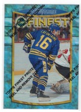 1994-95 FINEST REFRACTOR PAT LaFONTAINE #70 SWEET! SABRES HOFer