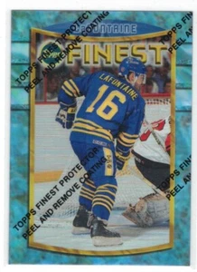 1994-95 FINEST REFRACTOR PAT LaFONTAINE #70 SWEET! SABRES HOFer - Picture 1 of 1
