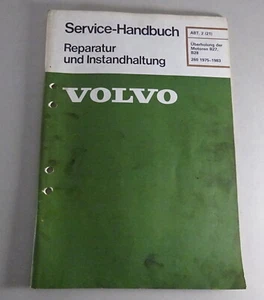 Werkstatthandbuch Volvo 260 Motor B27 / B28 Baujahr 1975 - 1983 - Bild 1 von 1