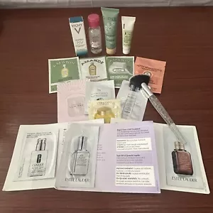 NEW Skincare Bundle Travel Sizes and Samples SEPHORA Brush Shampoo Serum Parfume - Picture 1 of 19
