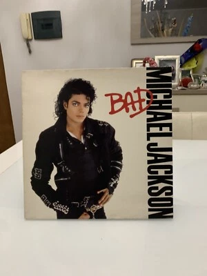 '' MICHAEL JACKSON '' BAD '' PRIMA STAMPA HOLLAND '' - Immagine 1 di 4