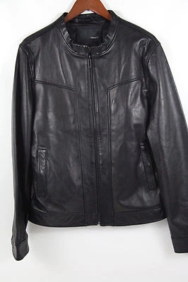 #389 7 DIAMONDS 'Tunderbird' Chaqueta de Cuero Talla XL Foto 1 de 4
