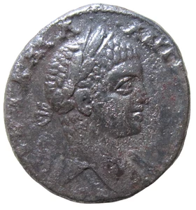 ROMAN ANTIOCH. SILVER TETRADRACHM. ELAGABALUS, 218-222 AD. EAGLE REVERSE. - Picture 1 of 3