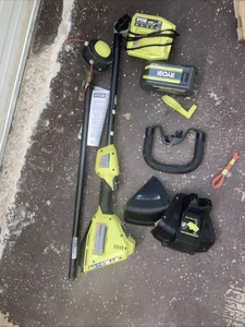 RYOBI 40V HP 16" Brushless Carbon Fiber Shaft String Trimmer Kit - RY40HPST01K - Picture 1 of 4
