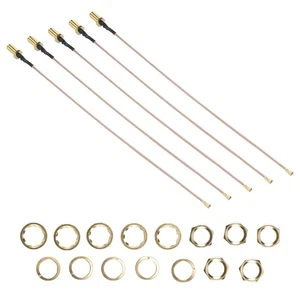 5 Pcs SMA Connector Cable Female to UFL/U.FL/IPX/ or NO Connector Coax9894 - Picture 1 of 7