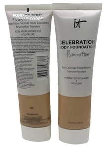 (2) It Cosmetics Celebration Fondotinta Corpo Illuminazione "FAIR" 3,4 oz. Nuovo - Foto 1 di 4