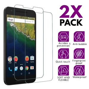 Tempered Glass For LG Nexus 6P 5X 4 X Screen V30 L90 Leon Joy Screen Protector - Picture 1 of 3