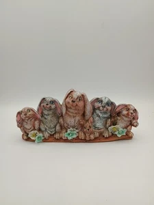 Custom Painted Ceramic Bunnies - Picture 1 of 24