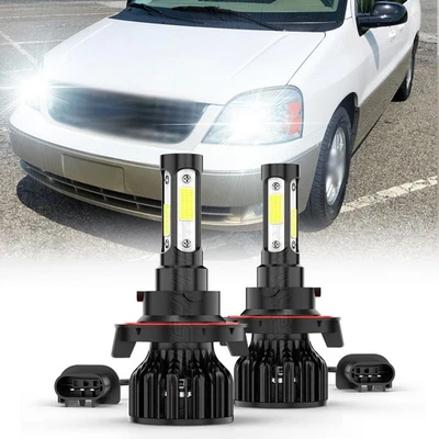Para Ford Freestar 2004-2007 6000K 2 piezas H13 9008 LED Faros Bombillas haz alto/bajo Foto 1 de 4