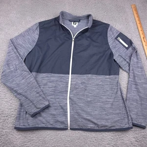FootJoy Jacke Damen Größe XL Navy Space Dye Full Zip Golf Sport - Bild 1 von 6