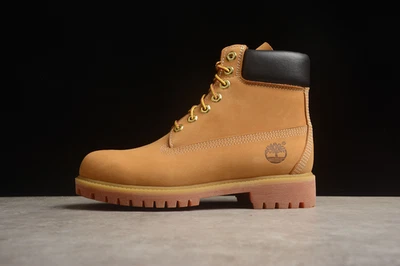 Timberland Hombre 6 Pulgadas Premium Bota Impermeable ''Trigo Nubuck'' Foto 1 de 4