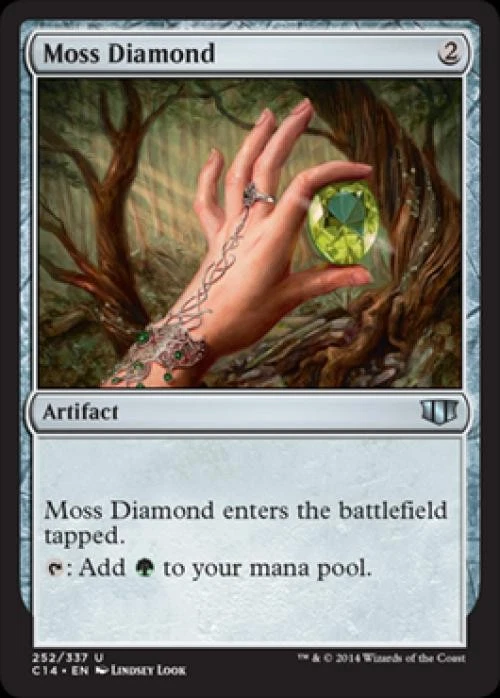 Moss Diamond - Medium Play MTG Commander 2014 Edition - Image 1 of 1