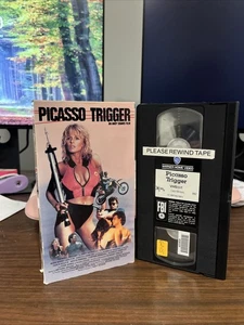 Picasso Trigger (1988) Andy Sidaris - Rare HTF VHS - Picture 1 of 5