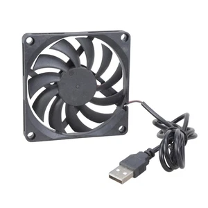 Ventilateur de boîtier silencieux 1900 tr/min 80 mm pour armoire d'ordinateur dispositif de stockage réseau - Photo 1/8