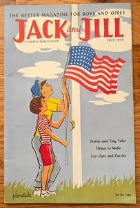 Jack And Jill Children's Magazine July 1955 - Bild 1 von 1