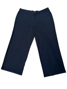 J.Jill Womens Pants Lot Size L Black Wide Leg Lounge Travel Comfort Set of 3 - Picture 1 of 5