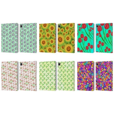 OFFICIAL GRACE ILLUSTRATION LOVELY FLORAL LEATHER BOOK CASE FOR APPLE iPAD - Image 1 of 4