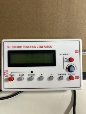 FG-100 DDS Funktionsgenerator 1 Hz–500 kHz – Sinus Rechteck Dreieck - Bild 1 von 2