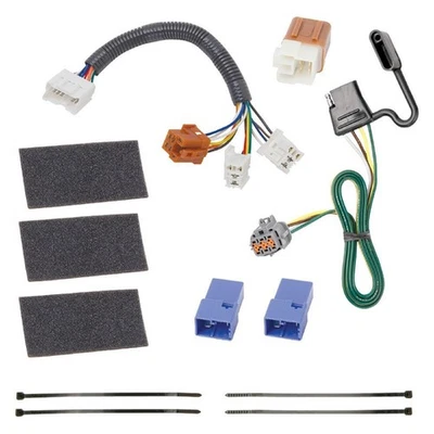 Arnés personalizado plano de 4 vías conector Tekonha T-One para Frontier Xterra Equator Foto 1 de 3