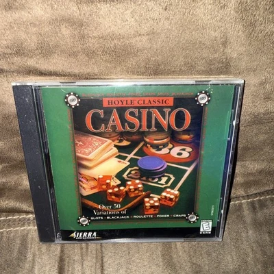 Hoyle Classic Casino-CD ROM-1998-Sierra-Retro Game-Windows 3.1/95/98-New &Sealed - Image 1 of 4