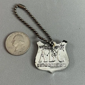 ABC Installment Payments Nationwide Service Shield Logo Keychain Key Ring #55728 - Picture 1 of 4