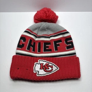 Kansas City Chiefs New Era Official NFL Football Youth Stocking Cap Beanie Hat - Picture 1 of 7