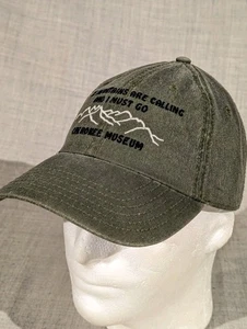 Vintage Cherokee Museum #"The Mountains Are Calling..." Baseball Cap Hat - Picture 1 of 8