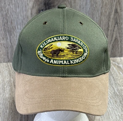 VTG Disney World Kilimanjaro Safaris Baseball Cap Buckleback Hat Animal Kingdom - Image 1 of 4