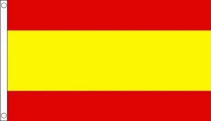 3' x 2' SPAIN FLAG Spanish NO State Crest Flags European Europe - Picture 1 of 1