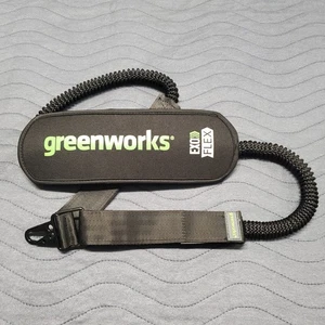 Greenworks exoFLEX Deluxe Shoulder Strap for Trimmers & Blowers – New No Tags - Picture 1 of 8