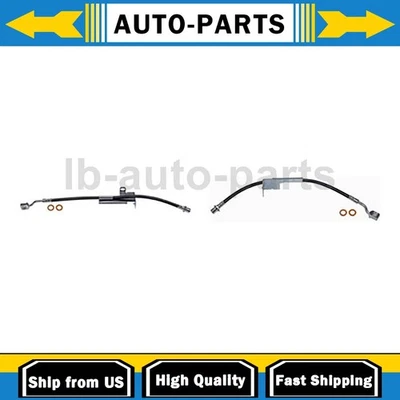 Manguera de freno delantera Dorman 2x para Chevrolet Silverado 2500 HD 6,0 L 2013-2018 Foto 1 de 4