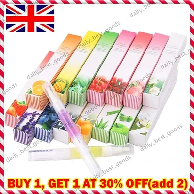 PINPAI 12Pcs Mixed Taste Cuticle Revitalizer Oil Pen Nail Care Treatment Manicure Set