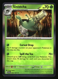 SV06: Twilight Masquerade #022/167 Sinistcha Holofoil - Bild 1 von 2