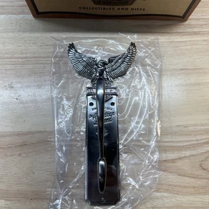 Boxed Harley Davidson Motorcycles Coat Hat Jacket Hook B&S Eagle American Legend - Picture 1 of 7