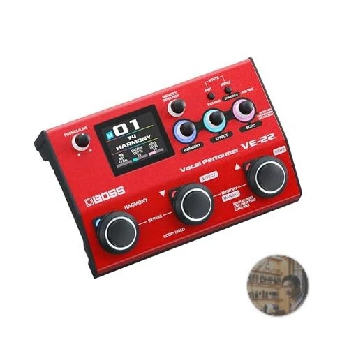 Boss VE-22 Vocal Effects and Looper Pedal