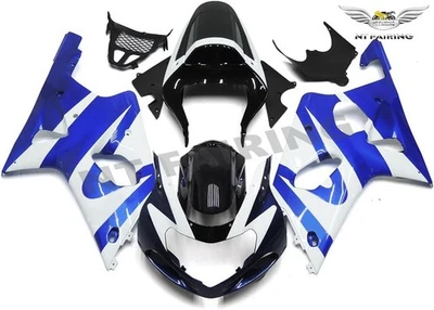 Carenado DS Injection azul blanco apto para Suzuki 2000 2001 2002 GSXR1000 a033 Foto 1 de 4