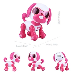 (Rosenrot) Roboter-Hundespielzeug Smart Kids Interactive Walking Sound Puppy FSK - Bild 1 von 14