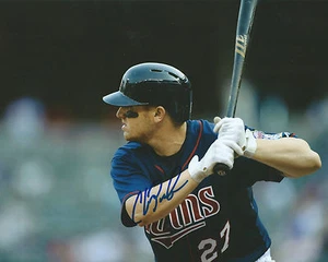 Chris Parmelee *MINNESOTA TWINS* foto firmata autografata 8x10 CP5 COA GFA PROOF - Foto 1 di 2
