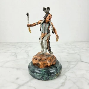 Native American Legends Sculpture "Medicine Dancer" C. A. Pardell '91 #1269 - Picture 1 of 6