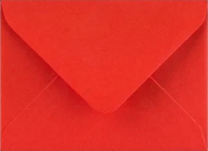 Sobres C6 POPPY ROJO para tarjetas de felicitación A6 invitación de boda manualidades - Imagen 1 de 1